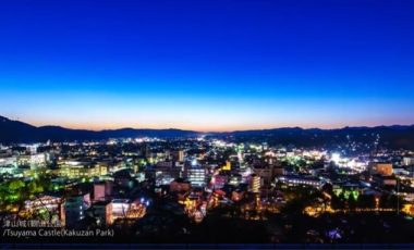【岡山県津山市② シティプロモーション動画】Beautiful Sights of Tsuyama　タイムラプスと空から巡る、津山の名所